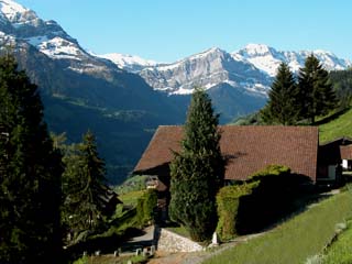 La situation du Chalet la Bergerie