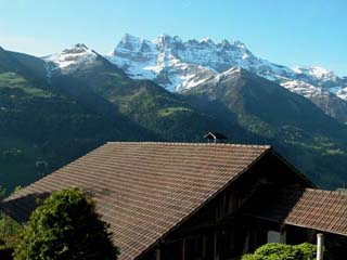 Le Chalet la Bergerie au printemps