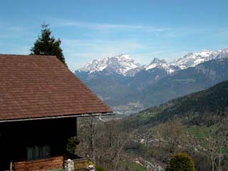 Le Chalet la Bergerie au printemps