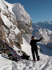Shortly before the Summit of Mont de Grange