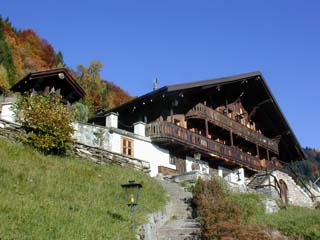 Le Chalet la Chaumi�re en Automne