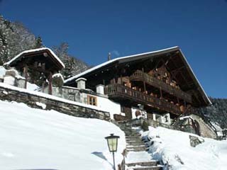 Le Chalet la Chaumi�re en hiver