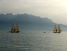 Segeln auf dem Genfersee